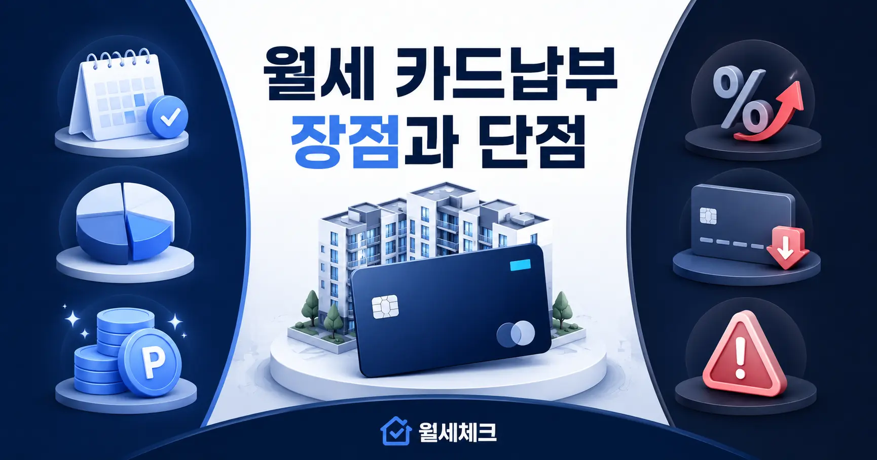 월세 카드납부 장점과 단점 비교